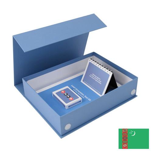 Боксы рекламные из Туркмении