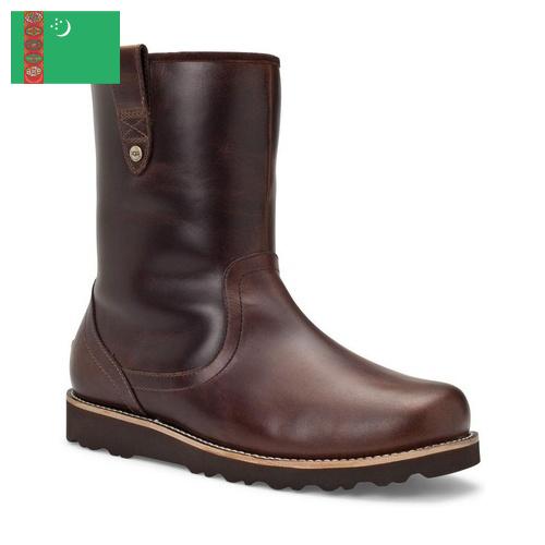 ботинки мужские кожаные из Туркмении