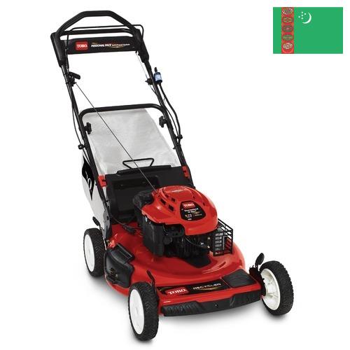 Электрические газонокосилки из Туркмении