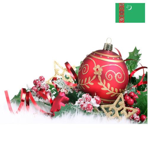 елочные украшения из Туркмении