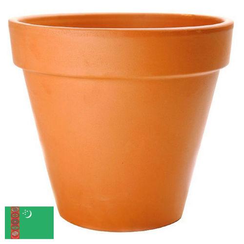 Горшки для цветов из Туркмении