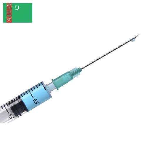 Иглы медицинские из Туркмении