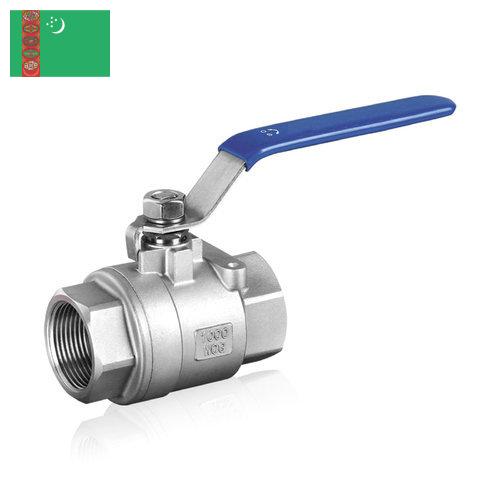 Краны шаровые из Туркмении