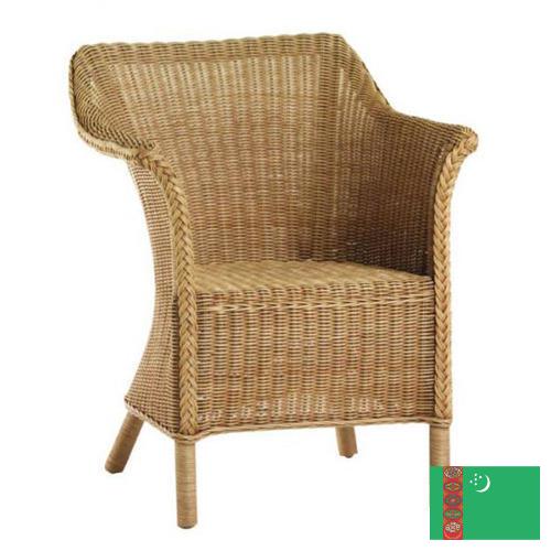 Кресла плетеные из Туркмении