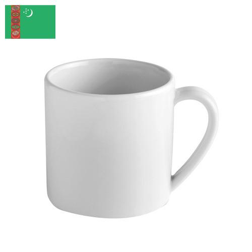 кружка фарфоровая из Туркмении