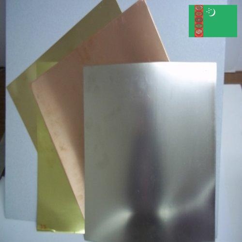 Листы металлические из Туркмении