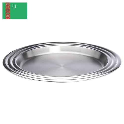 Лоток металлический из Туркмении