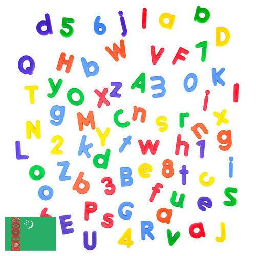 Магнитные буквы из Туркмении