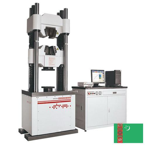 Машины испытательные из Туркмении