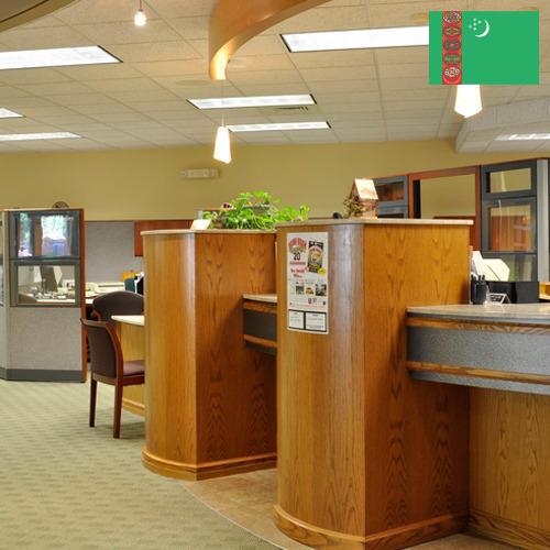 Мебель для банков из Туркмении