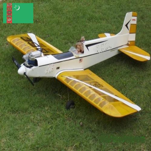 модель самолета из Туркмении