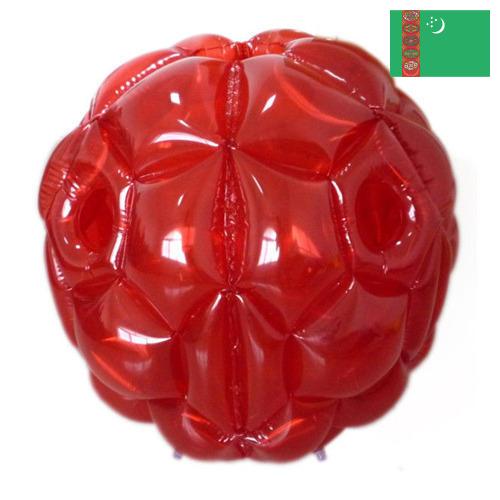 Надувной мяч из Туркмении