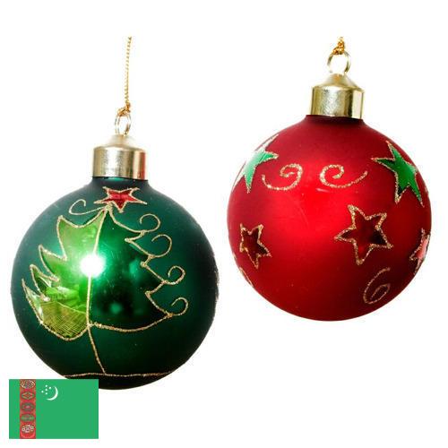 Новогодние шары из Туркмении