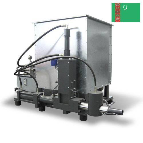 Оборудование для брикетирования из Туркмении