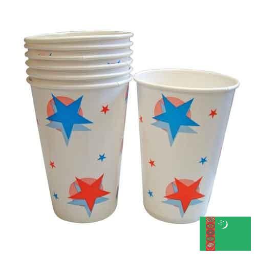 Одноразовые стаканчики из Туркмении