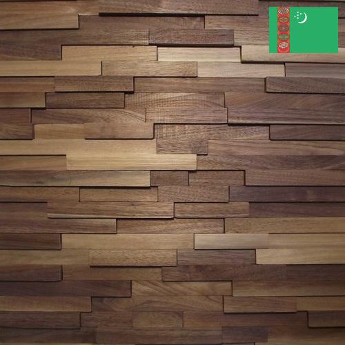 Панели древесные из Туркмении