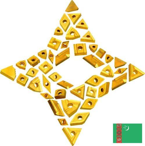 Пластины твердосплавные из Туркмении