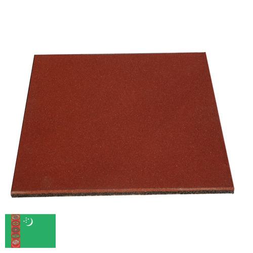 плитка резиновая из Туркмении