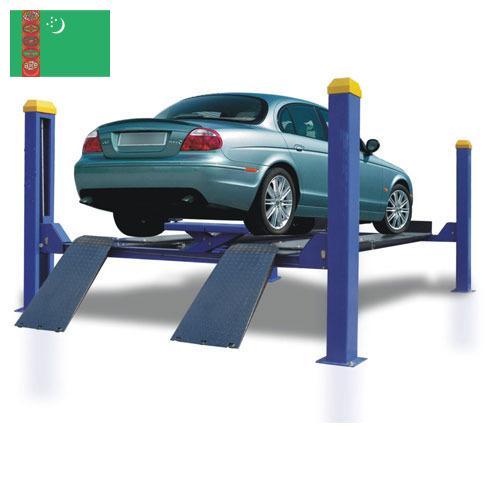 Подъемник автомобильный из Туркмении