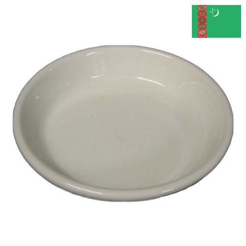 посуда фарфоровая из Туркмении