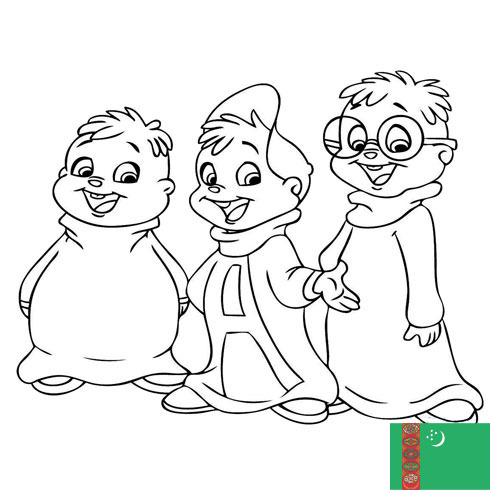 Раскраски из Туркмении