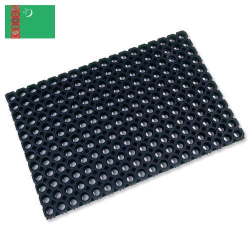 Резиновые ковры из Туркмении