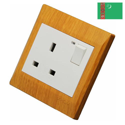 Розетка штепсельная из Туркмении