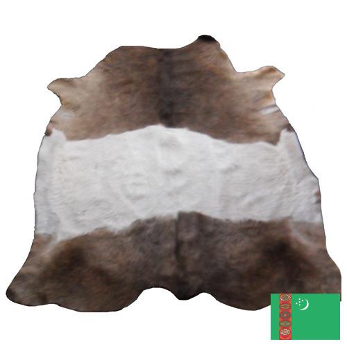 Шкуры крупного рогатого скота из Туркмении