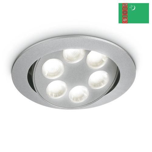 Светильники встраиваемые из Туркмении