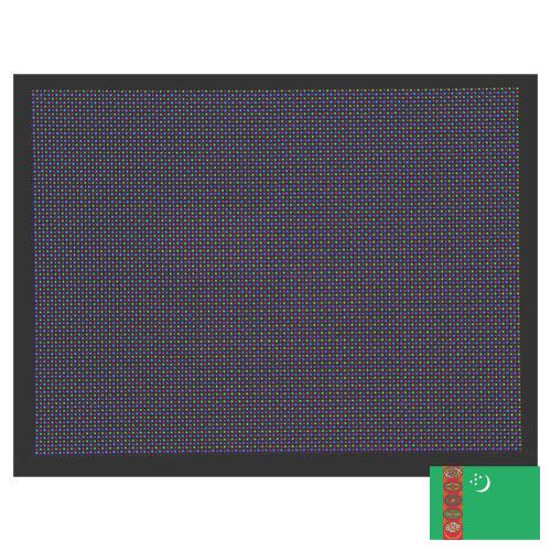 Светодиодный экран из Туркмении