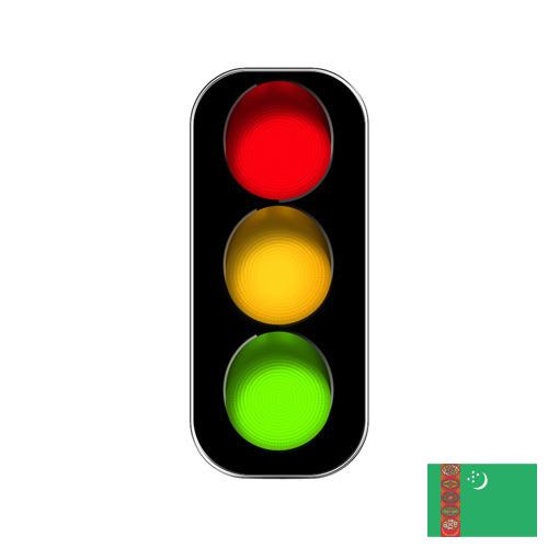 Светофоры из Туркмении