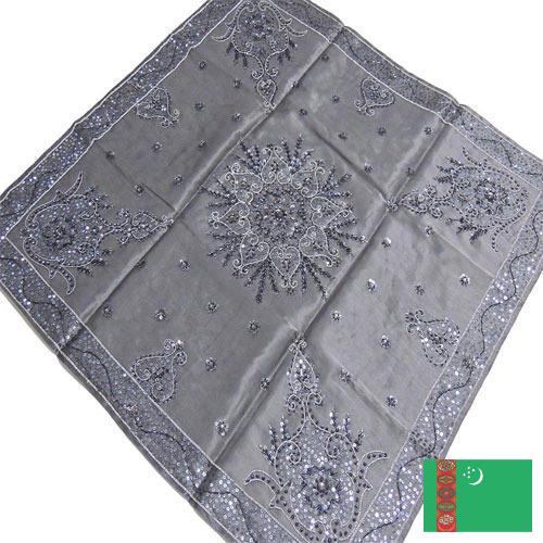Ткани для столового белья из Туркмении