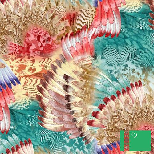 Ткани принтованные из Туркмении