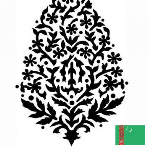 Трафареты из Туркмении