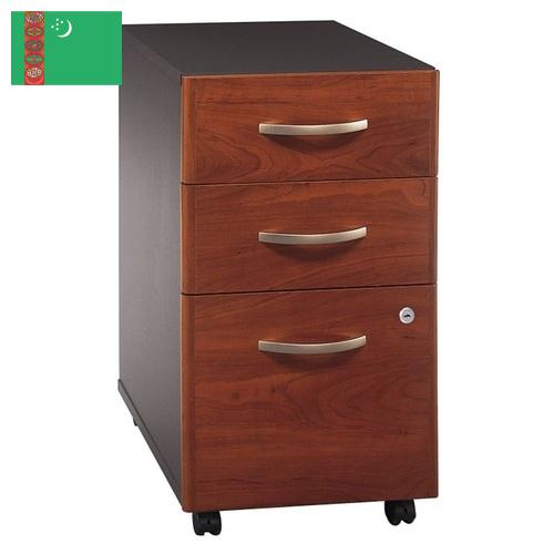 тумба деревянная из Туркмении