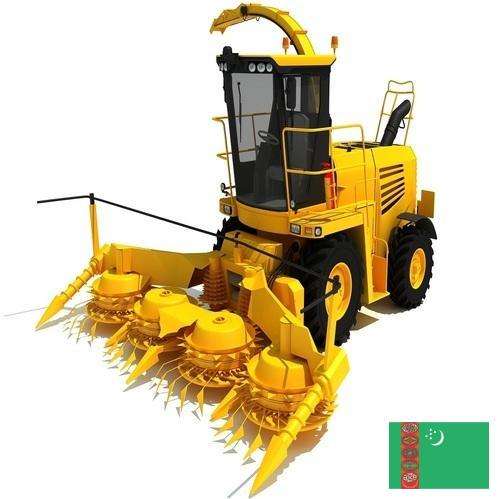 Уборочные машины из Туркмении