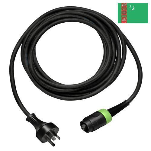 Вилка кабельная из Туркмении