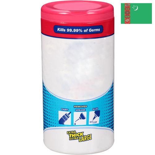 Влажные салфетки из Туркмении