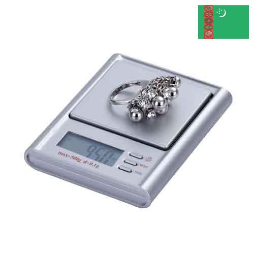 Ювелирные весы из Туркмении