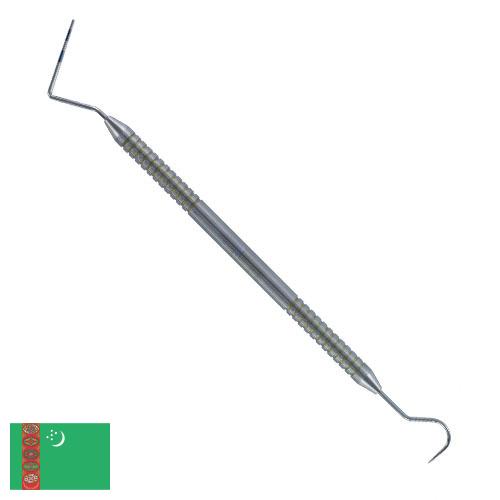 Зонды стоматологические из Туркмении