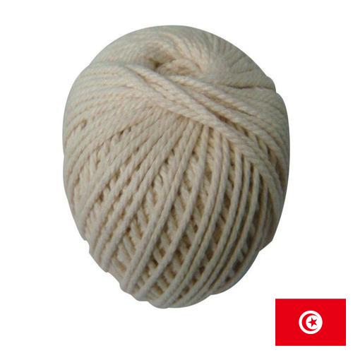 нить хлопчатобумажная из Туниса