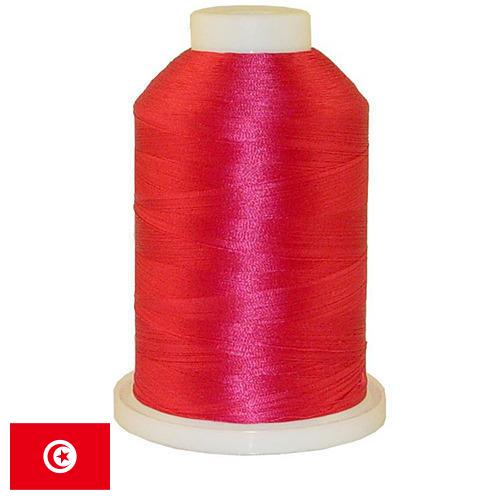 нить полиэфирная из Туниса