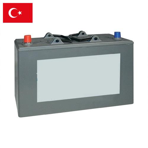 аккумуляторы свинцово-кислотные из Турции