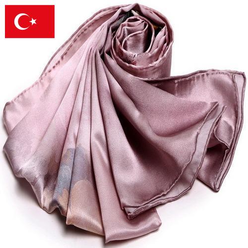 Атлас, шелк из Турции