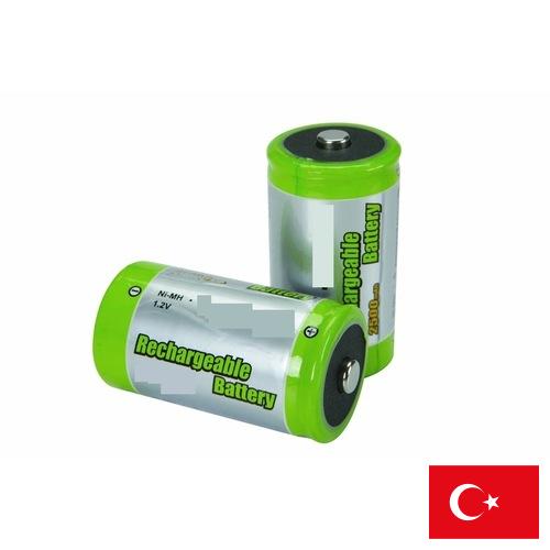 Батареи аккумуляторные из Турции