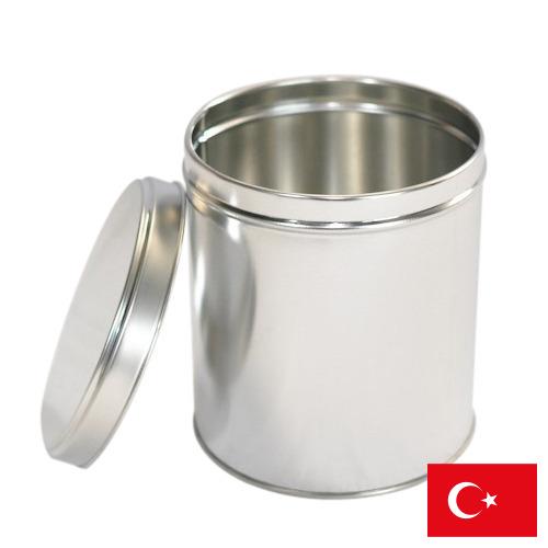 Бидоны металлические из Турции