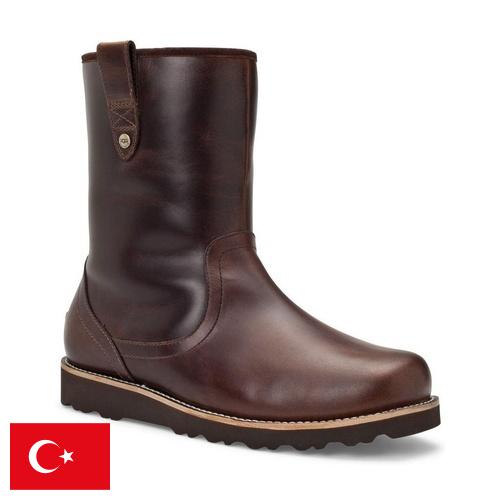 ботинки мужские кожаные из Турции
