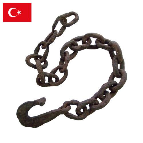 Цепи металлические из Турции