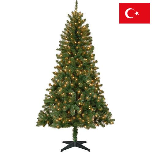 Деревья новогодние из Турции