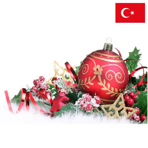елочные украшения из Турции